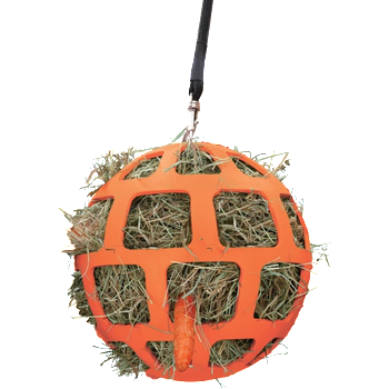 Hay Slowfeeder fun and flex 22 cm oranje-0