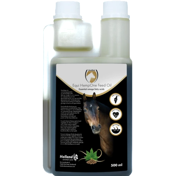 Excellent Equi HempOne Feed Oil Paard 500ml.-0